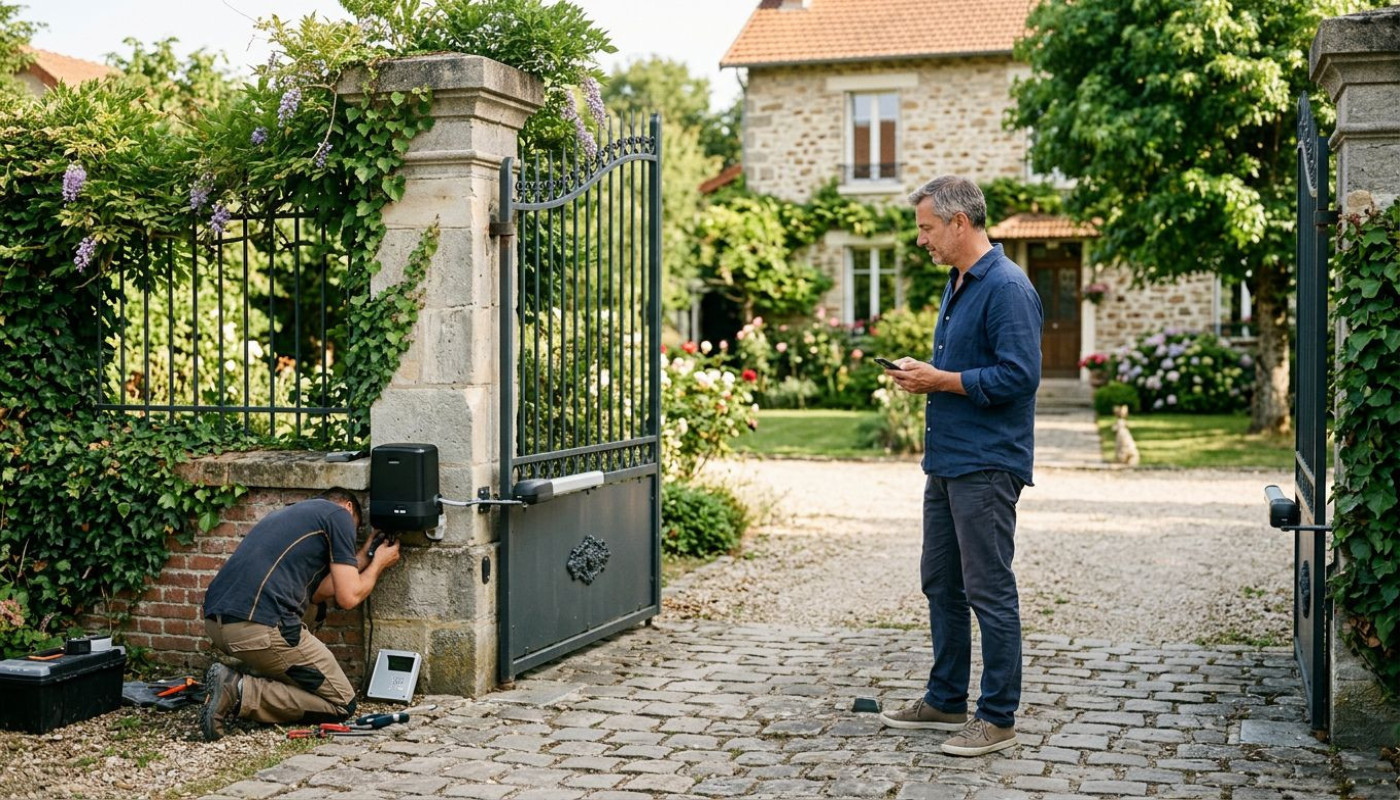 Motorisation intelligente : transformer un portail classique, rêve ou nécessité ?